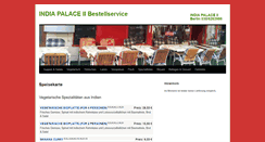 Desktop Screenshot of india-palace-2.de