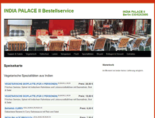 Tablet Screenshot of india-palace-2.de